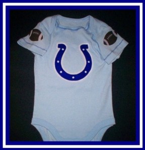 Indianapolis Colts Baby Onesie