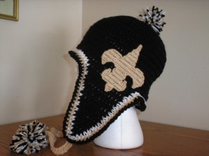New Orleans Saints Helmet Hat with Logo