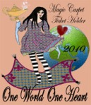 One World One Heart Badge