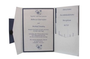 Snowflake Wedding Invitations